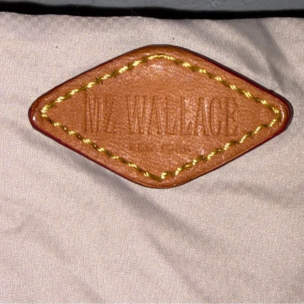MZ Wallace Tan Metro Cosmetic Case Makeup Toiletries Bag